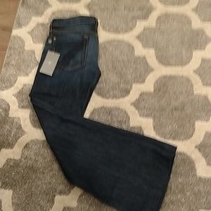 7 for all mankind dojo flare leg trouser